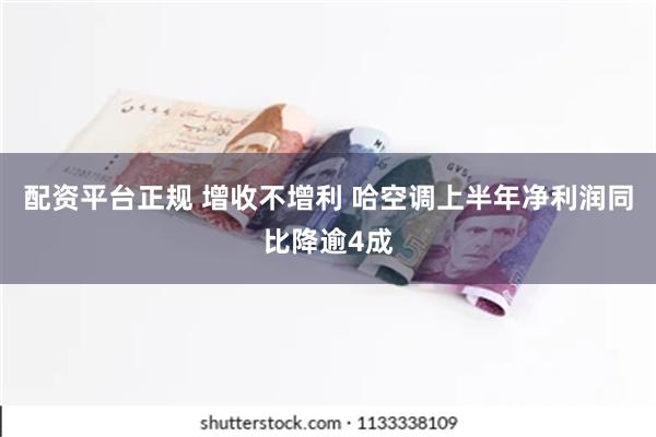 配资平台正规 增收不增利 哈空调上半年净利润同比降逾4成