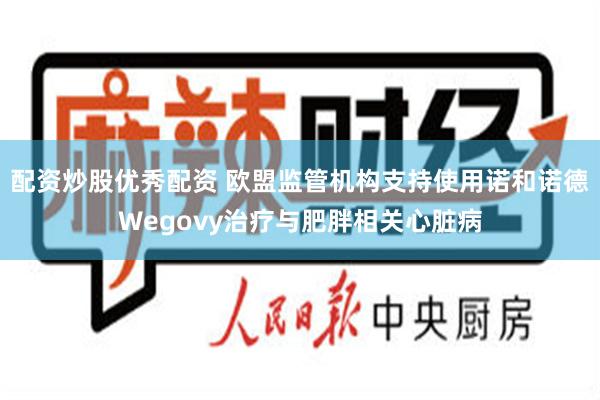 配资炒股优秀配资 欧盟监管机构支持使用诺和诺德Wegovy治疗与肥胖相关心脏病