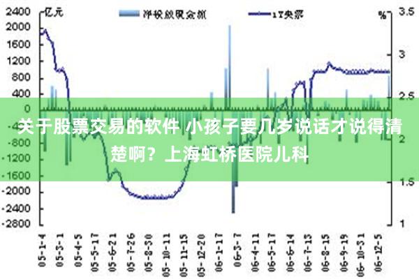 关于股票交易的软件 小孩子要几岁说话才说得清楚啊？上海虹桥医院儿科