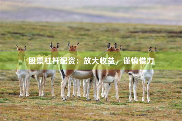 股票杠杆配资：放大收益，谨慎借力
