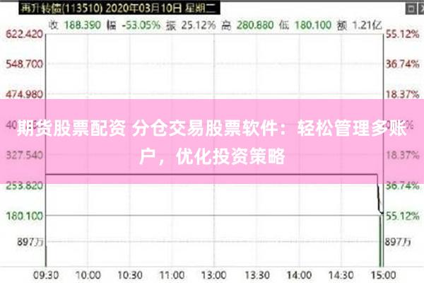 期货股票配资 分仓交易股票软件：轻松管理多账户，优化投资策略