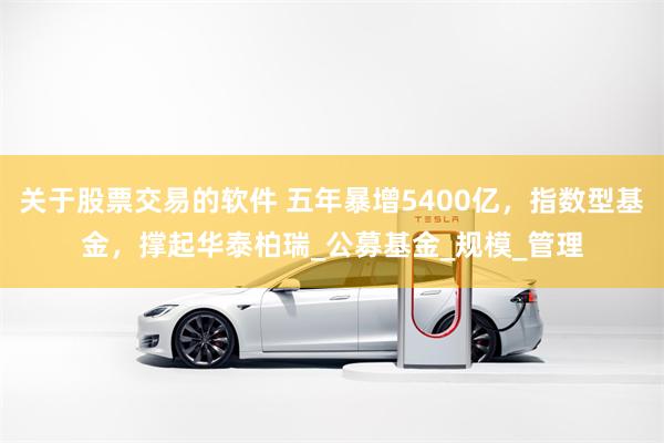 关于股票交易的软件 五年暴增5400亿，指数型基金，撑起华泰柏瑞_公募基金_规模_管理